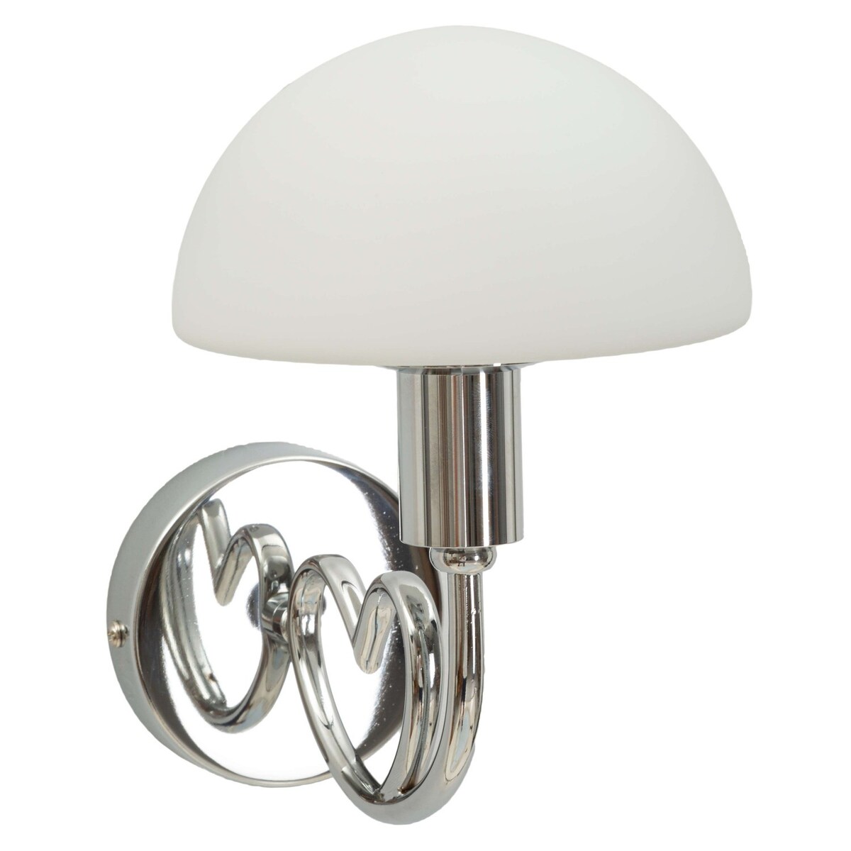 Kinkiet lampa ścienna 23x15x22 cm BELLO srebrny