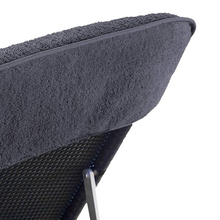 vidaXL Ręczniki plażowe, 6 szt., antracytowe, 60x135 cm, 400 g/m²