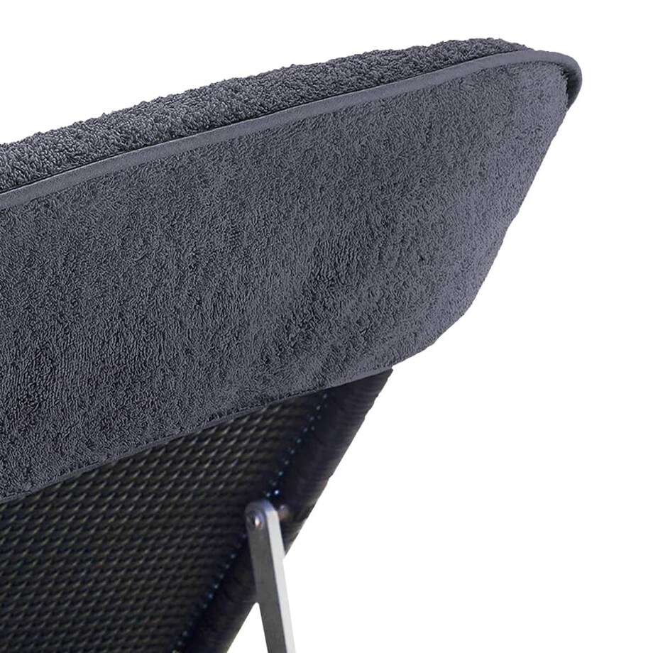 vidaXL Ręczniki plażowe, 6 szt., antracytowe, 60x135 cm, 400 g/m²