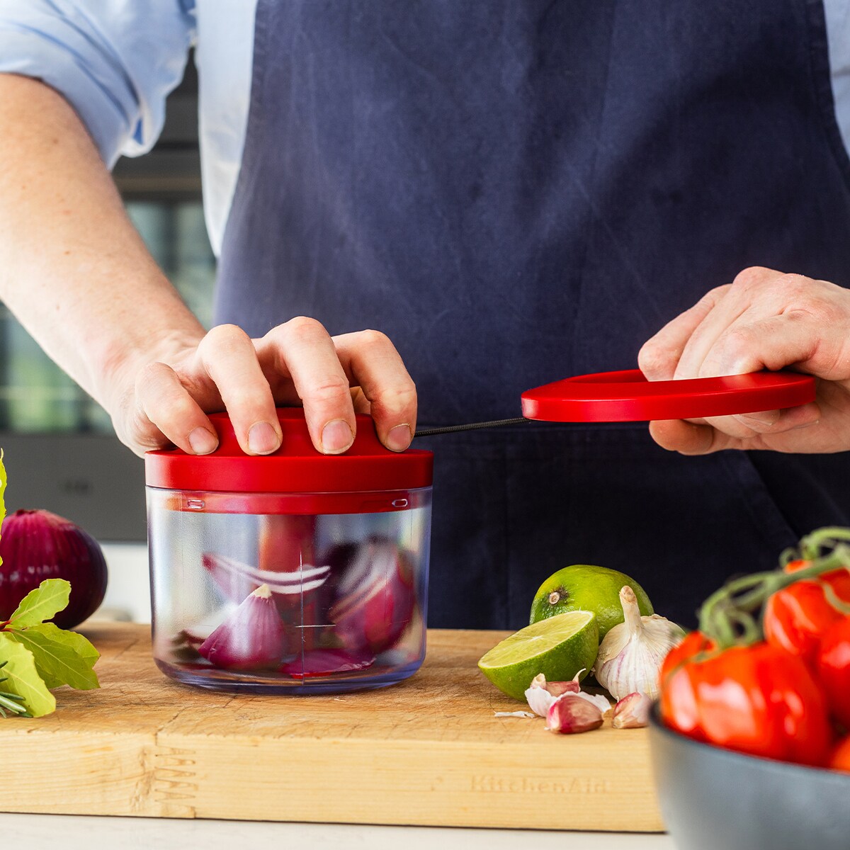 KitchenAid ręczny siekacz do warzyw Empire Red