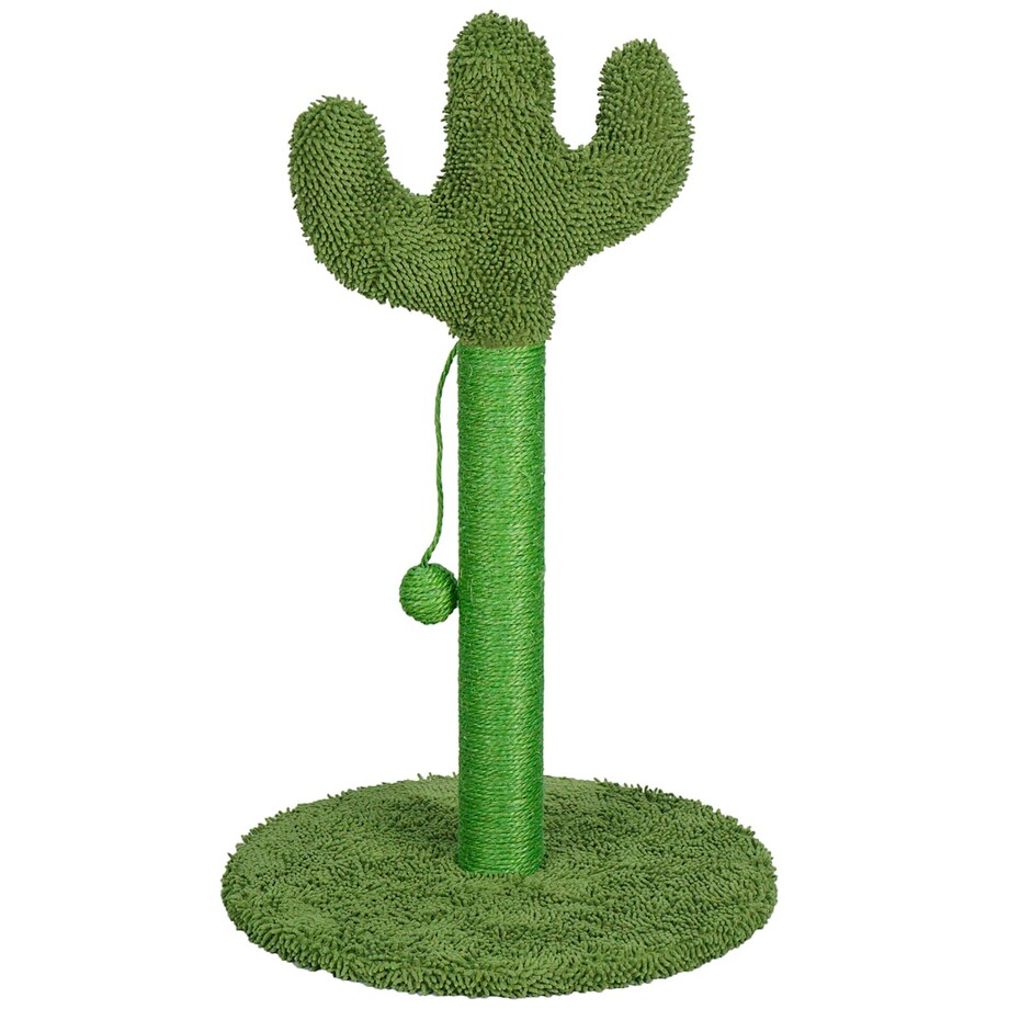 Drapak dla kota KAKTUS zielony wysoki