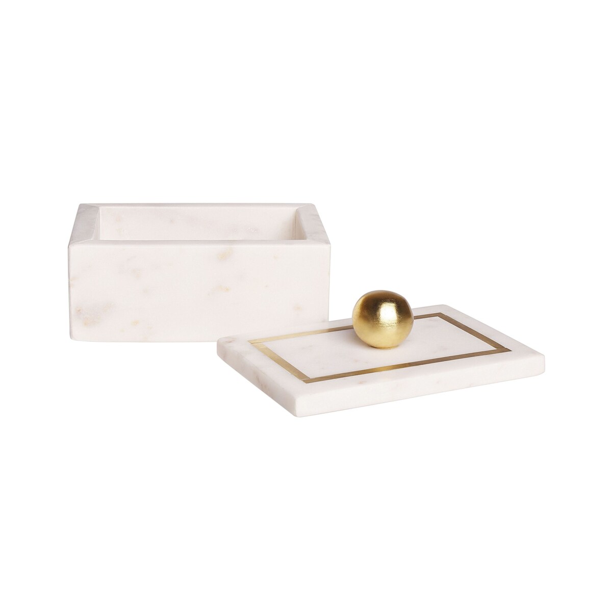 Szkatułka na biżuterię CHALANDRI Kamień Biały