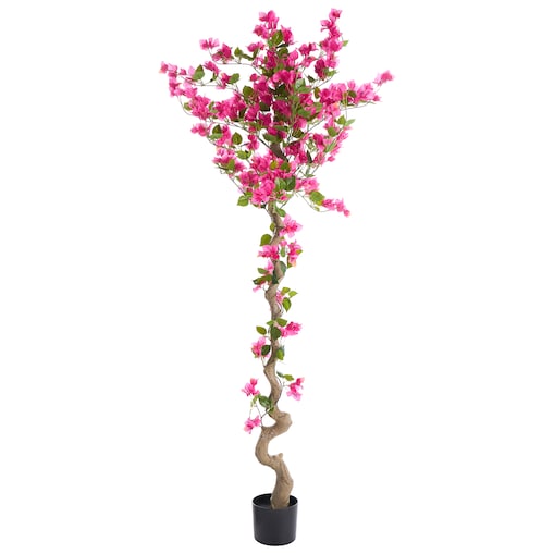 Sztuczna roślina BOUGAINILLEA TREE 180 cm Różowy
