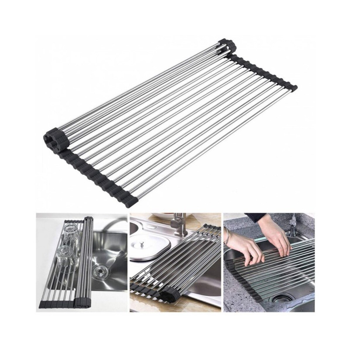 Brunbeste suszarka ociekacz mata stalowa na zlewozmywak 35077