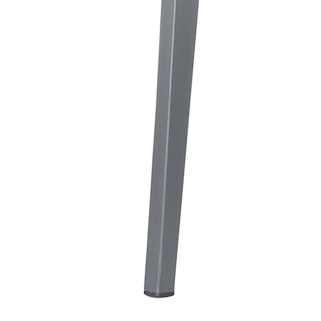 Stół ogrodowy MILETO 140 cm 80 cm Szkło Szary