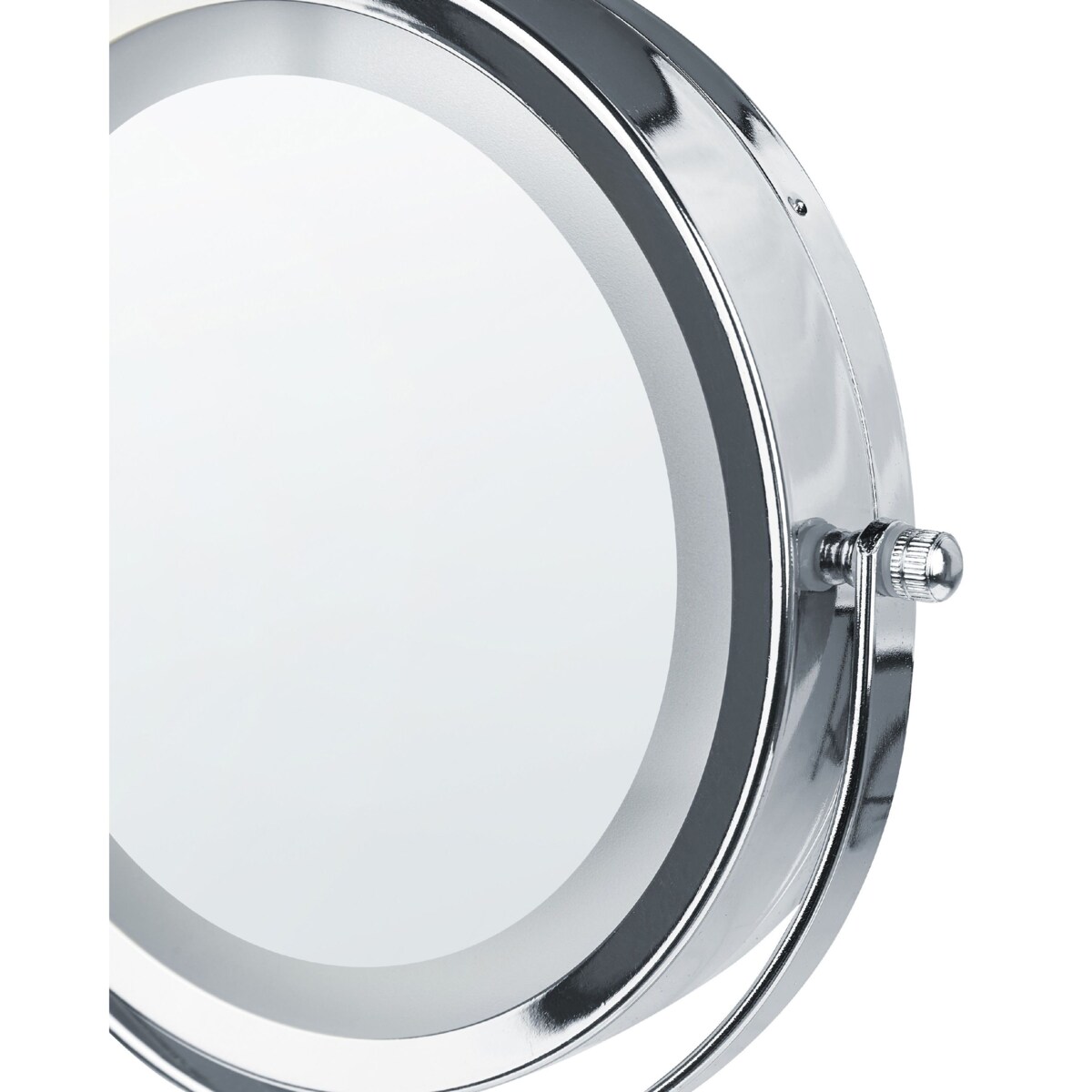 Lusterko kosmetyczne LED SAVOIE Czarny/ srebrny