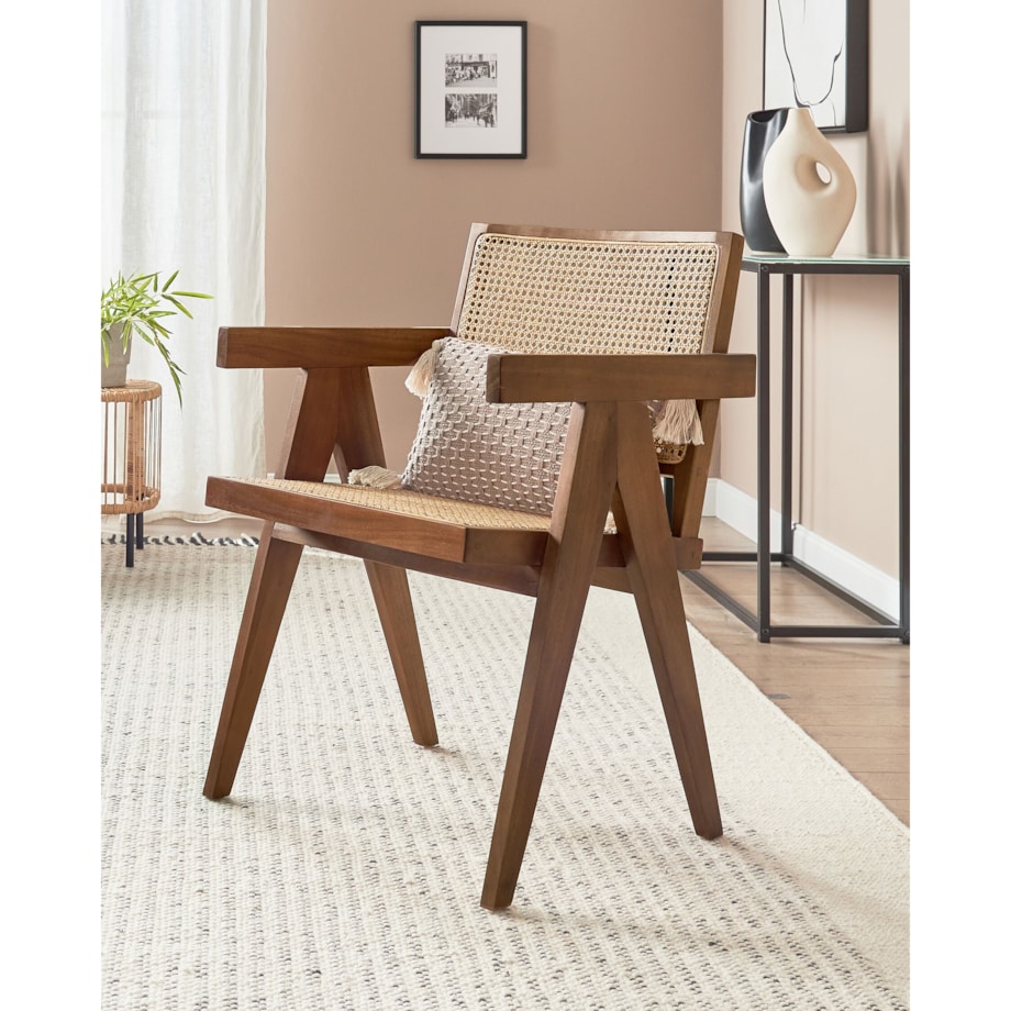 Krzesło do jadalni Brązowy WESTBROOK