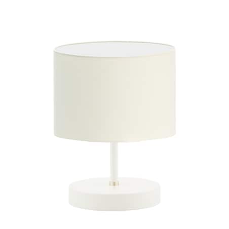 Lampka nocna na biurko lampa biurkowa LED z abażurem walec PICOLO