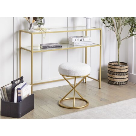 Stołek PRESHO Złamana biel