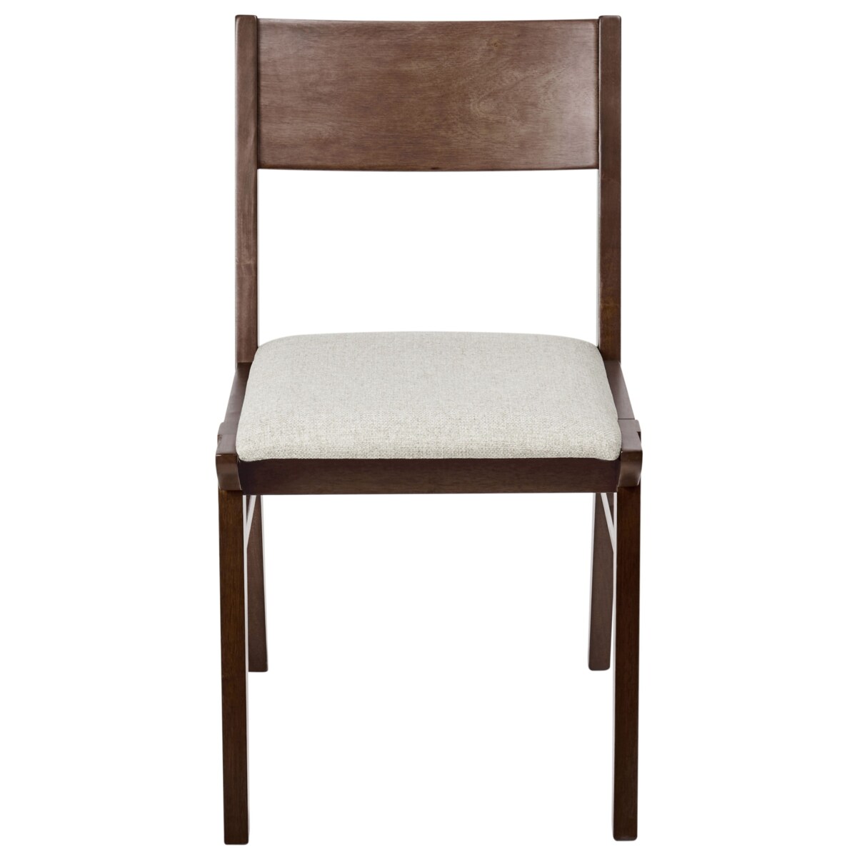 Zestaw 2 krzeseł do jadalni ENOLA Jasnobeżowy