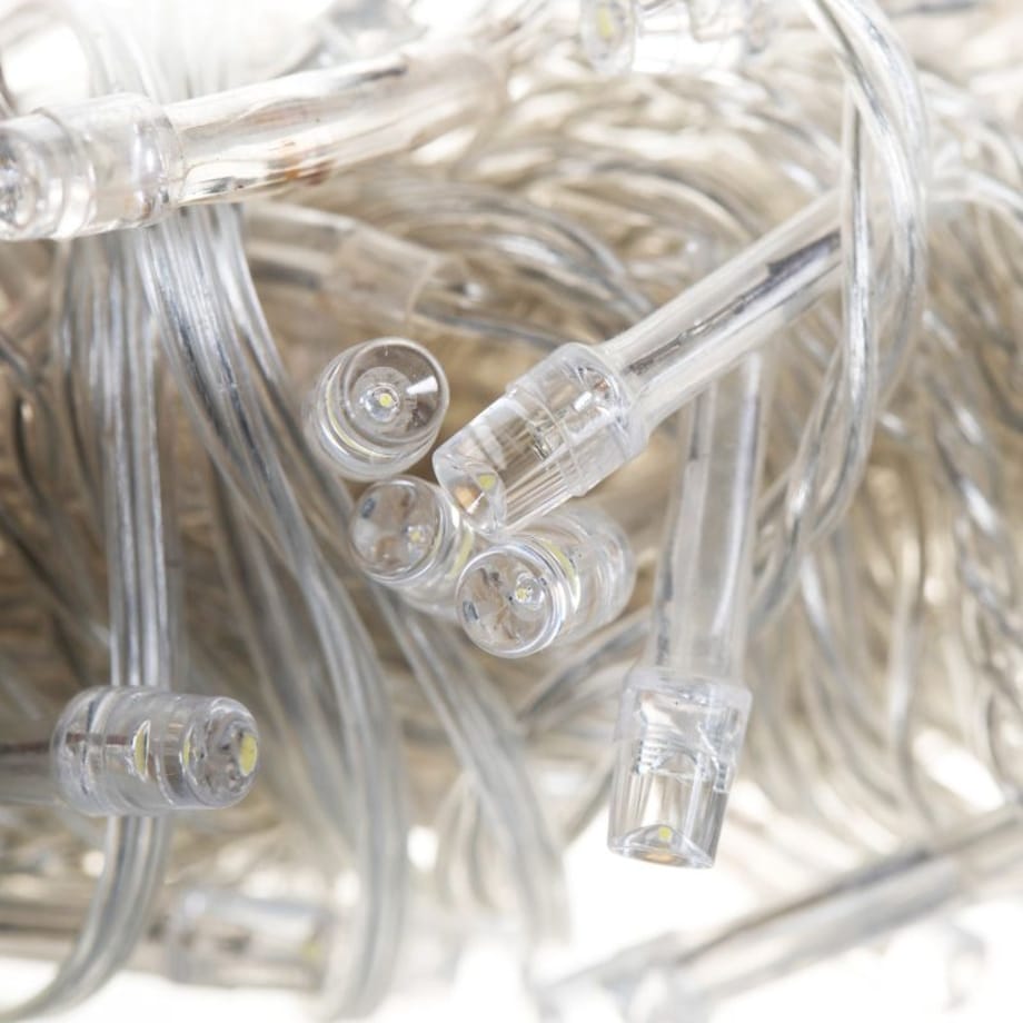 Kurtyna ZEWNĘTRZNA 304 LED z PILOTEM