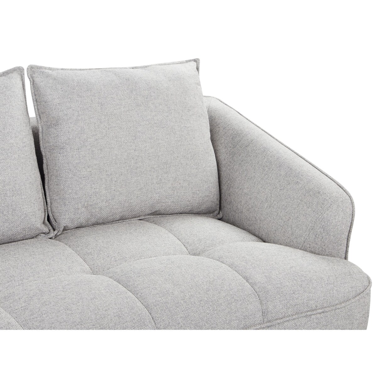 Sofa 2-osobowa szara HOBRO