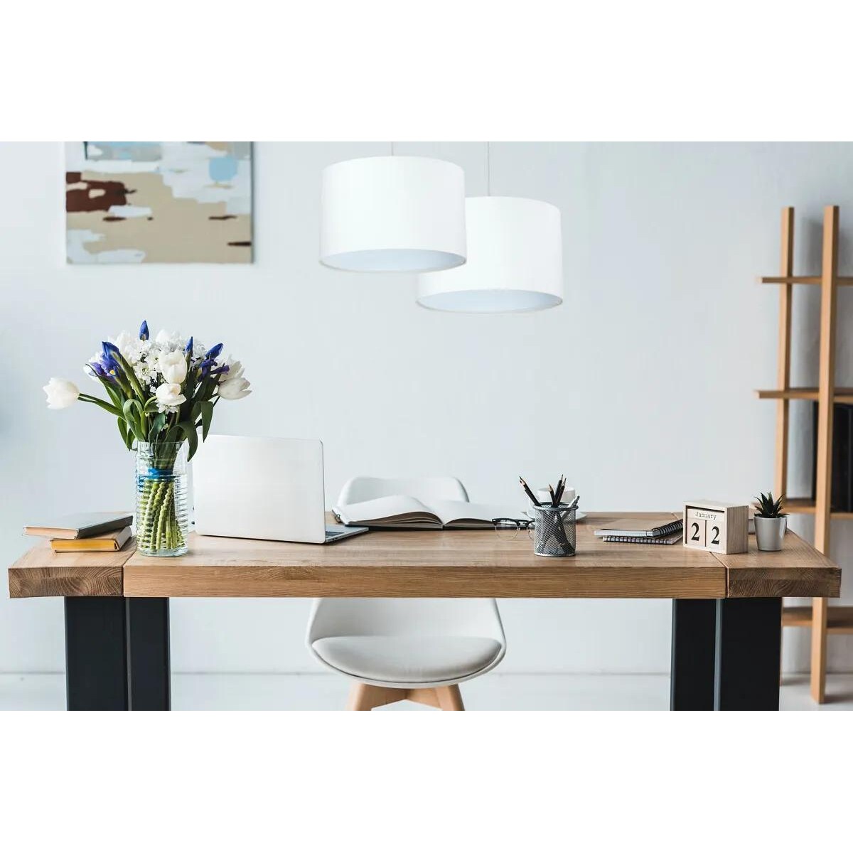 Lampa wisząca HOME 30 biała