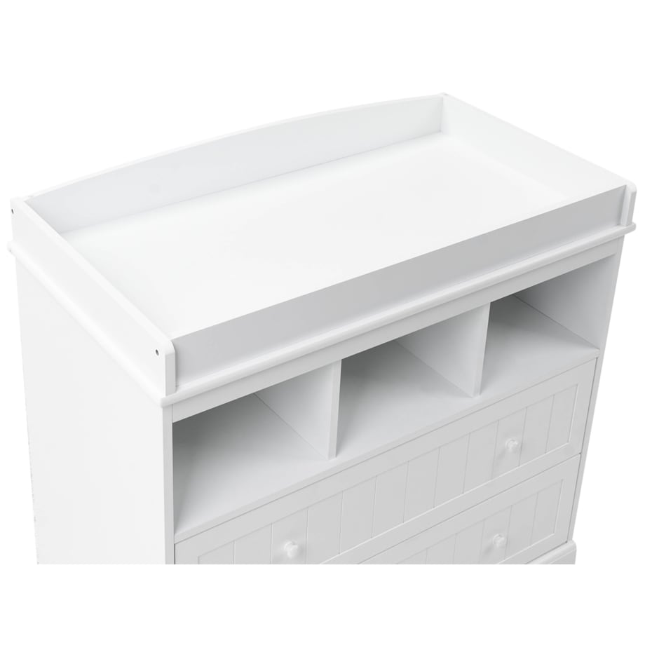 Komoda z przewijakiem VIRDEN Biały