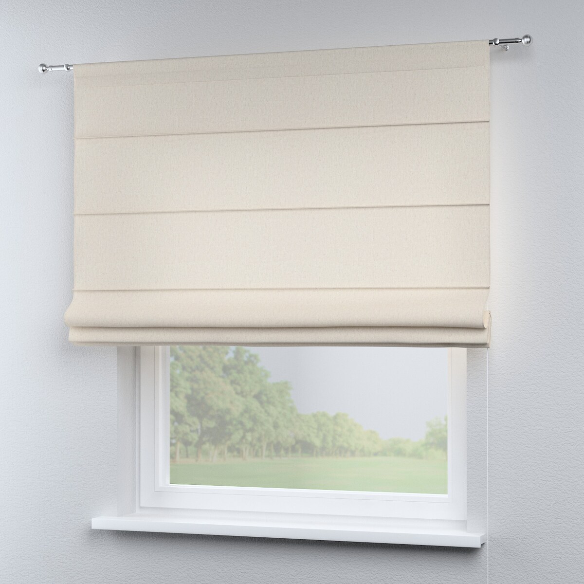 Roleta rzymska Torino 130x170 melanż szaro-beżowy