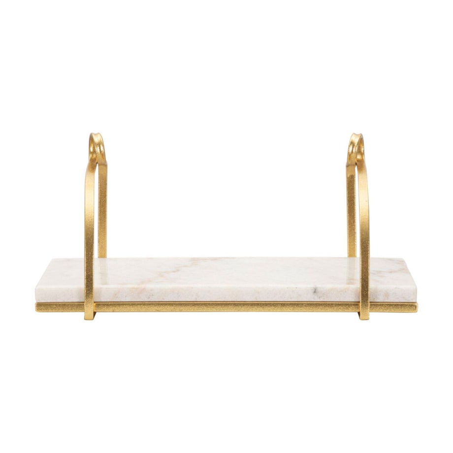 Marmurowa półka ścienna, 40 cm