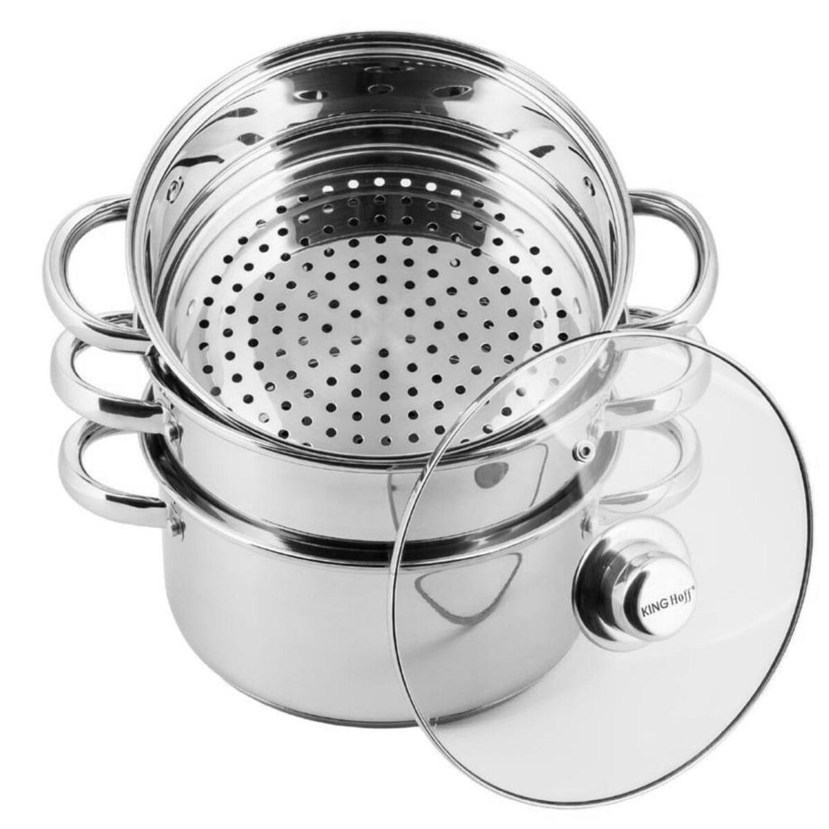 Kinghoff Garnek Na Parę 24Cm Kh-3319