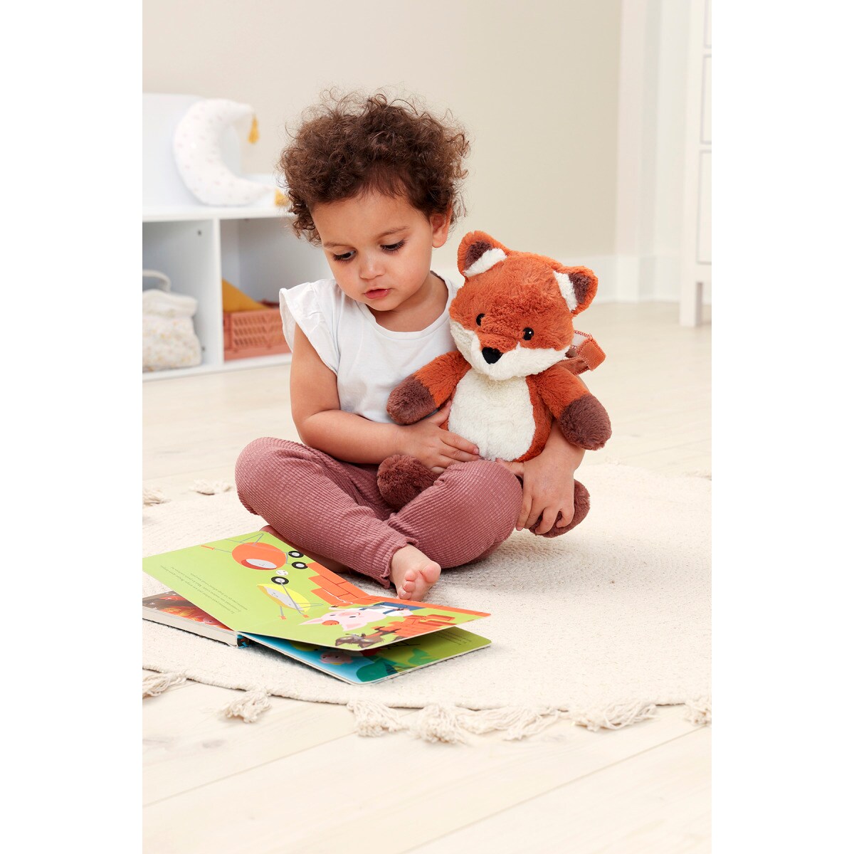 Szumiący lisek z pozytywką - Cloud b® Frankie the Fox™