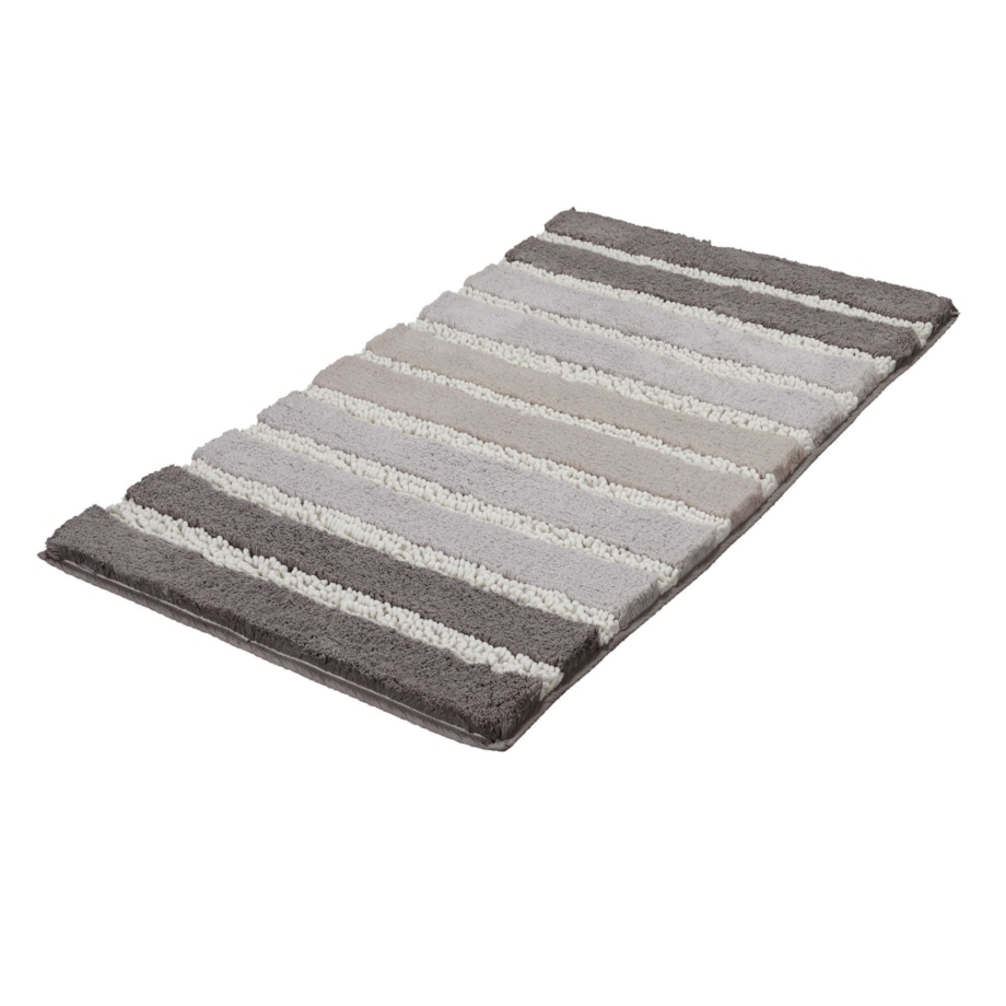 Kleine Wolke Phoenix Ekologiczny Dywanik łazienkowy szary 60x100 cm ECO LIVING