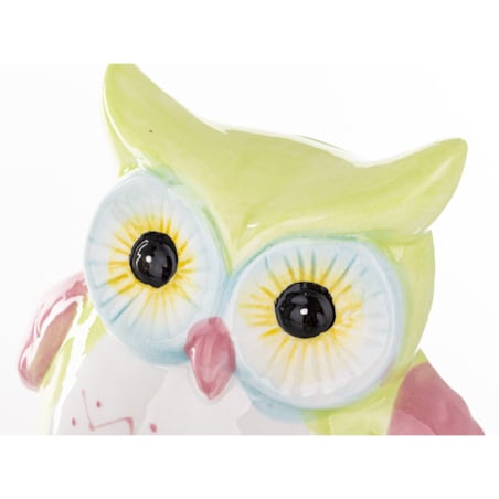 Skarbonka dolomitowa - sowa 14,5x12x10 cm ALOCO