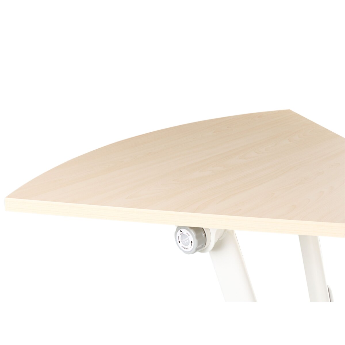 Składany moduł narożny biurka BENDI Jasnobrązowy 90 cm 64 cm