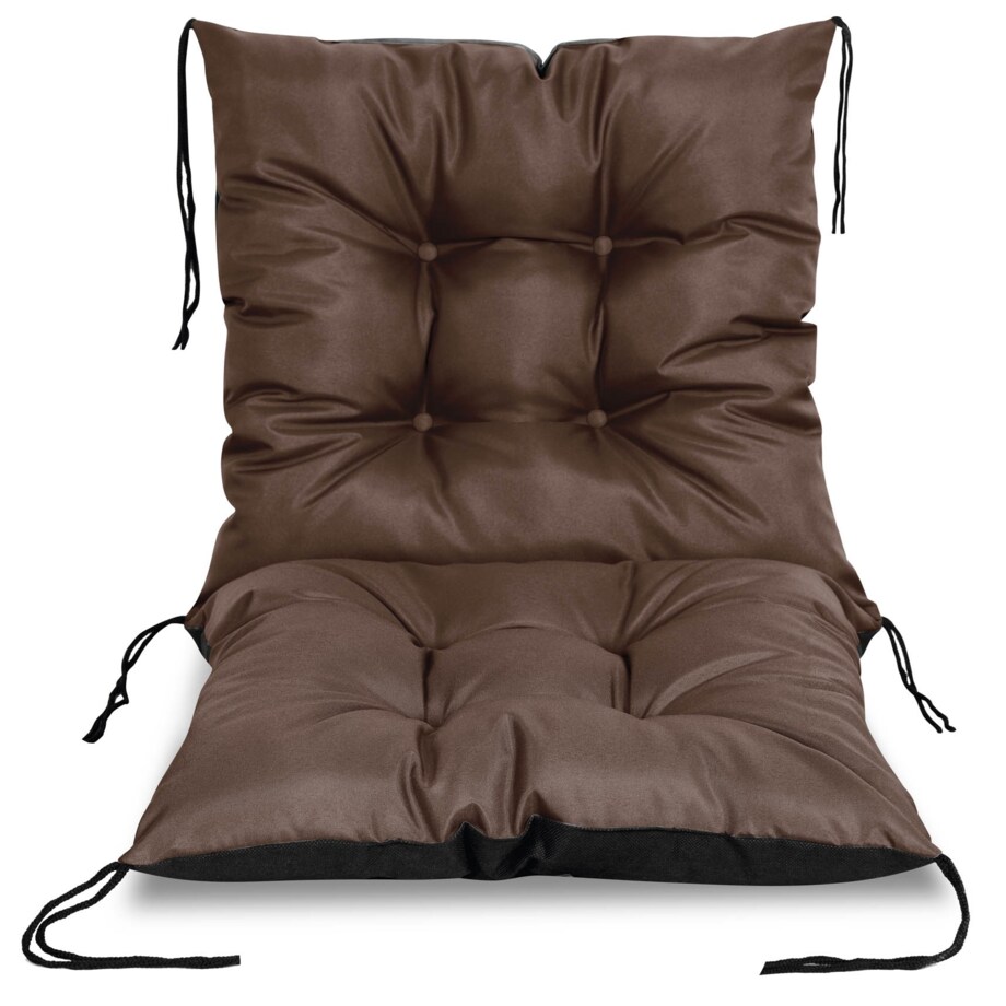 Poduszka Ogrodowa Na Krzesło Fotel 50X50X50 Cm Wodoodporna Pikowana Wiązana