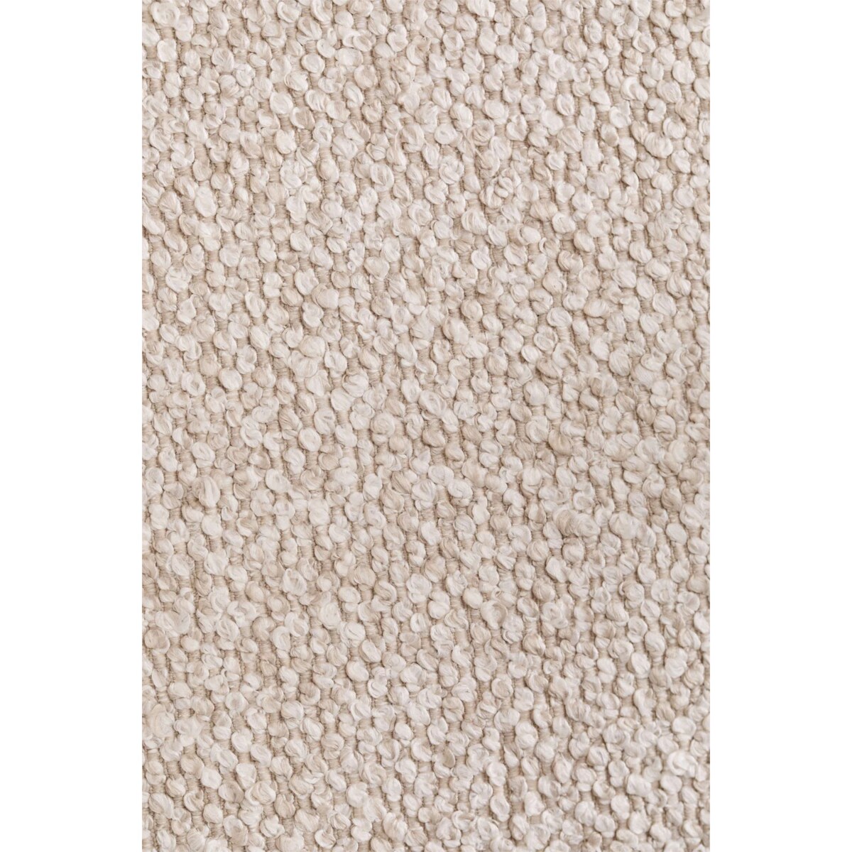 Krzesło do jadalni dębowe, naturalne, bouclé Bianca