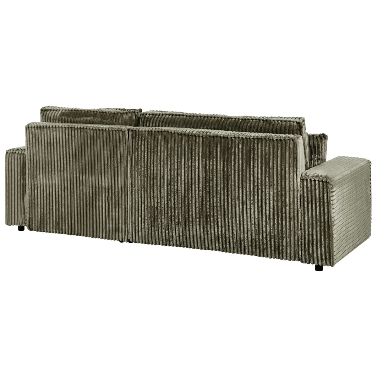 Sofa rozkładana ABACKA Sztruks Lewostronny