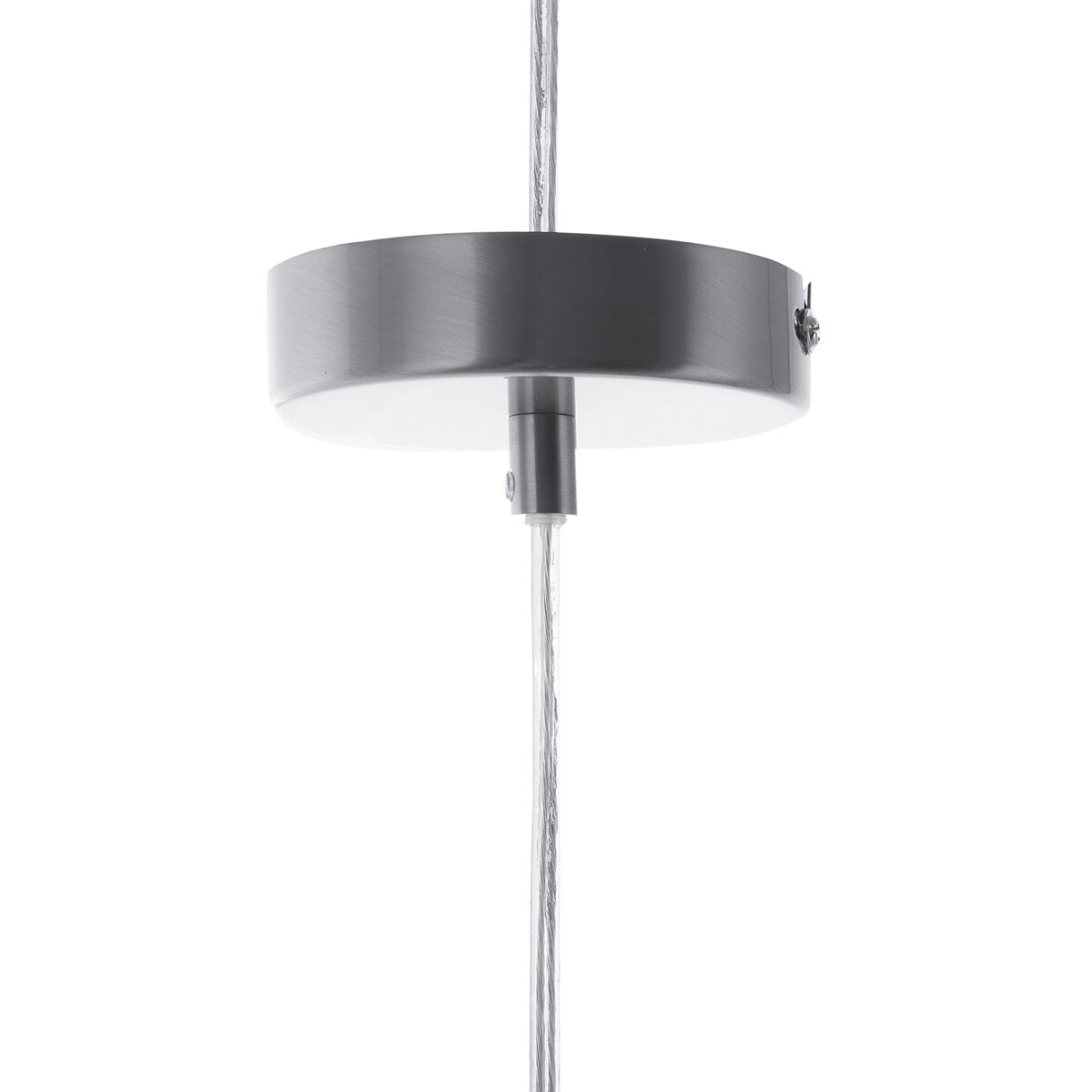 Lampa wisząca WILTZ Szkło Jasnoszary