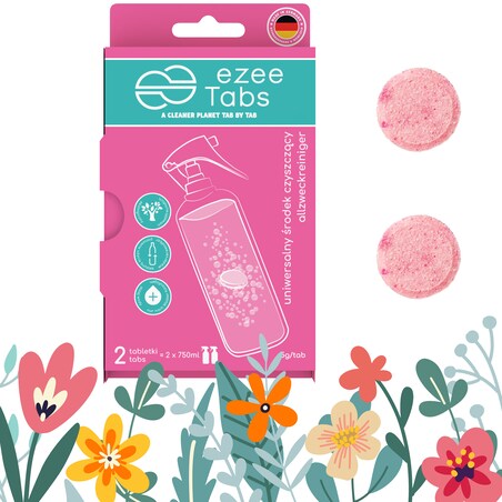 EZEETABS TABLETKI CZYSZCZĄCE DO ROZPUSZCZANIA, UNIWERSALNE, 2x 5g