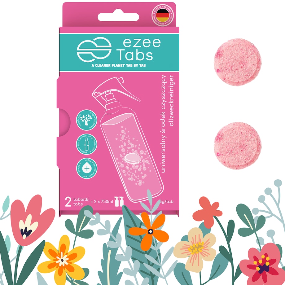 EZEETABS TABLETKI CZYSZCZĄCE DO ROZPUSZCZANIA, UNIWERSALNE, 2x 5g