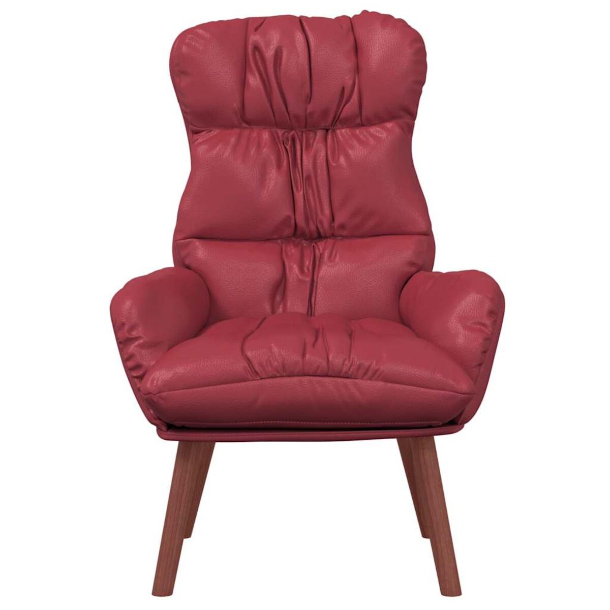 vidaXL Fotel relaksacyjny czerwone wino 69 x 74 x 93 cm