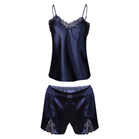 Komplet Samantha Granatowy Granatowy, XXL