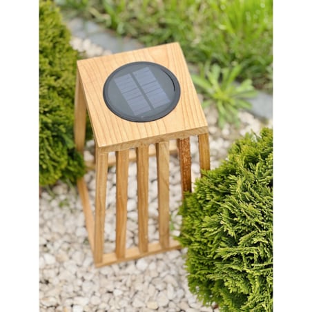 Lampa solarna LED 30 cm stojąca do ogrodu