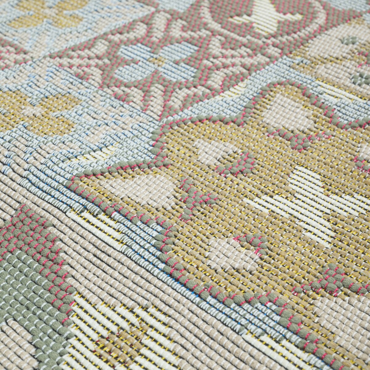 Dywan tkany na płasko SELENA  80x200 cm e-floor OEKO-TEX marokański beżowy