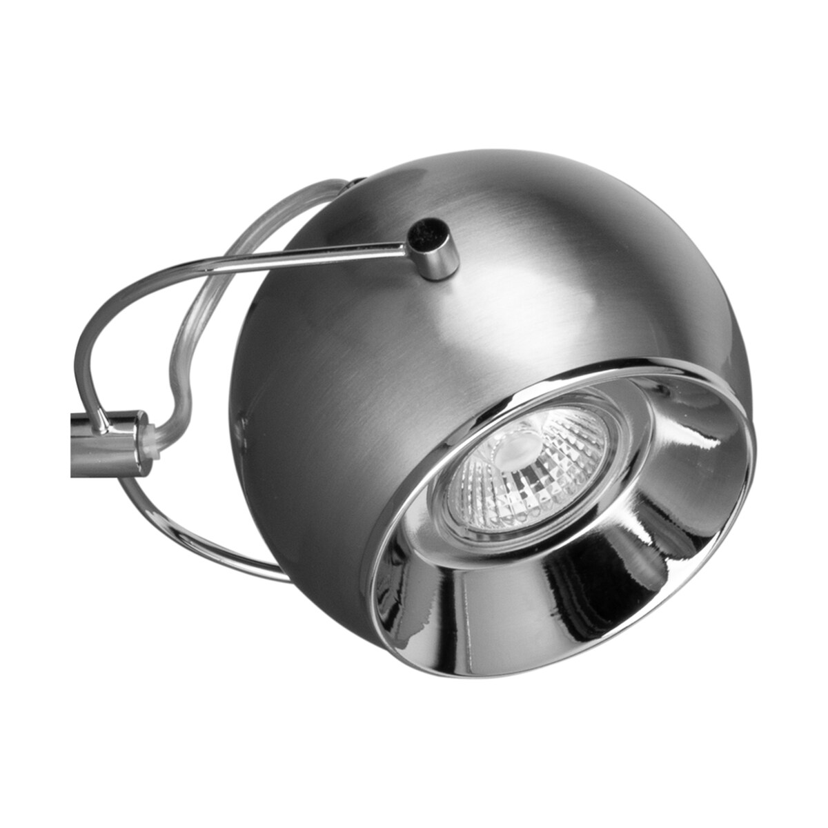 Kinkiet BRITOP Lighting 1xGU10 LED 5W Klasyczne Połączenie Satyny z Szarym Betonem, Polski Producent, 1 szt.