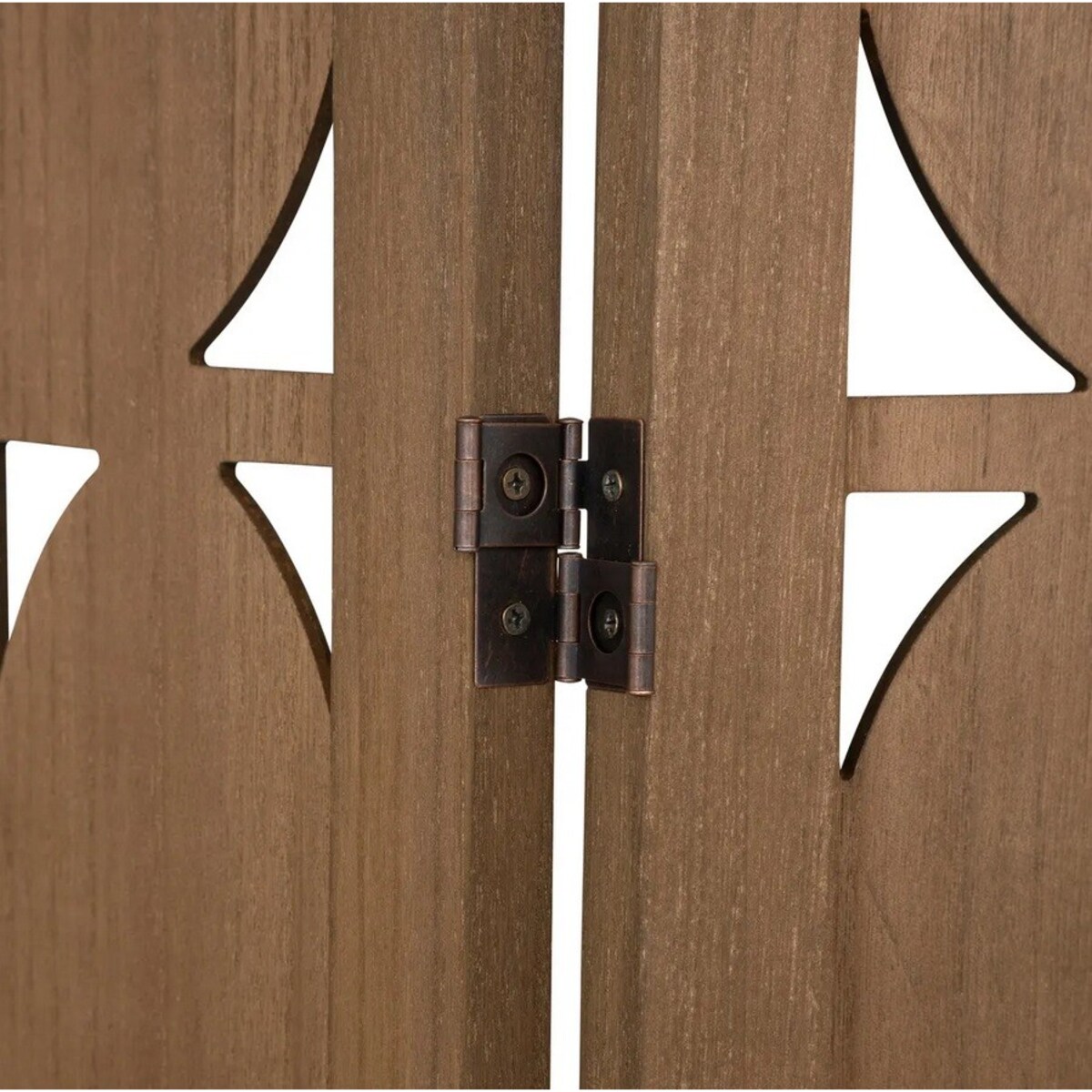 Parawan ażurowy brązowy 170 cm