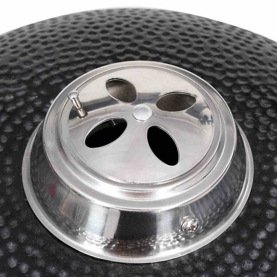 vidaXL Ceramiczny grill Kamado z wędzarnią, 81 cm