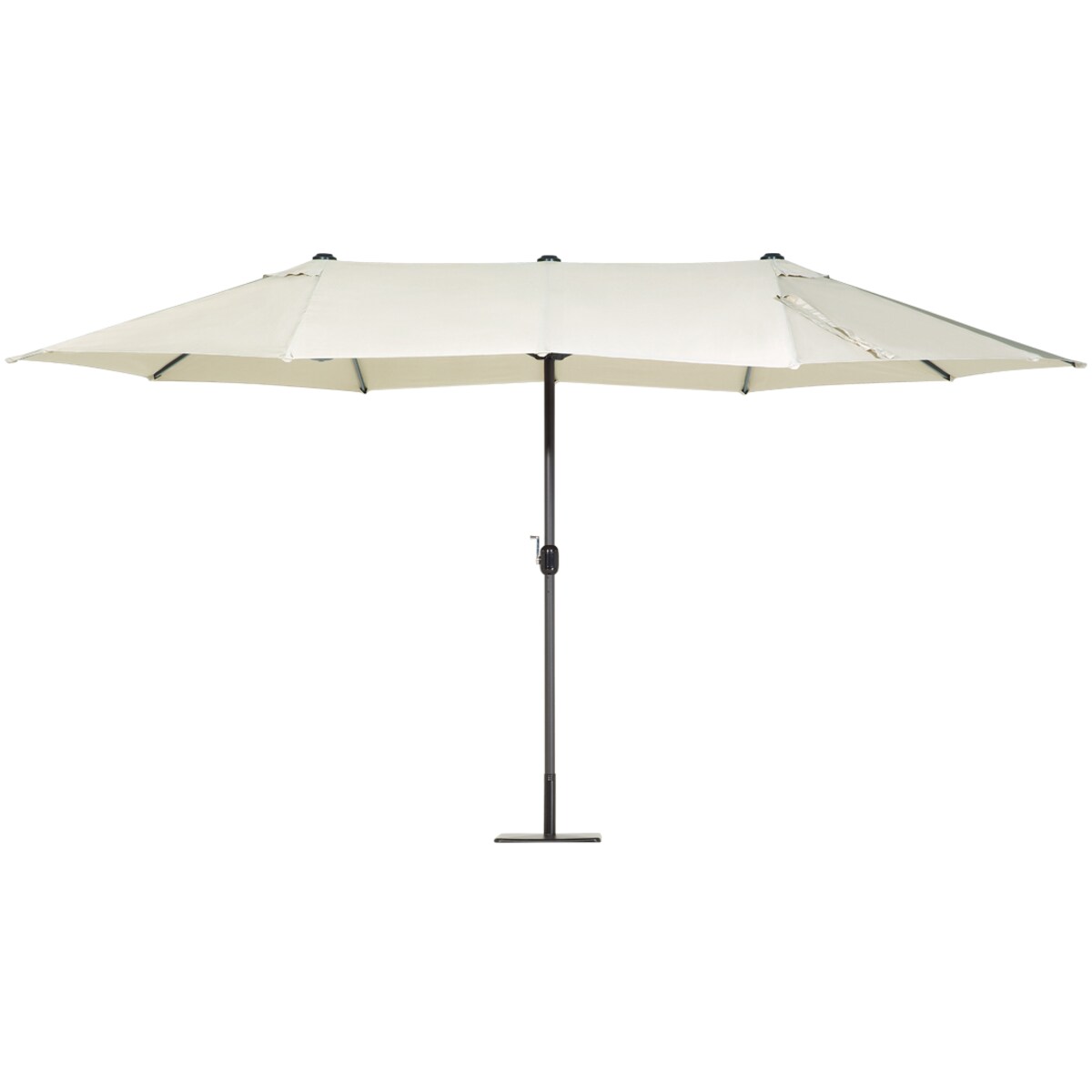 Parasol ogrodowy 460 cm SIBILLA Beżowy