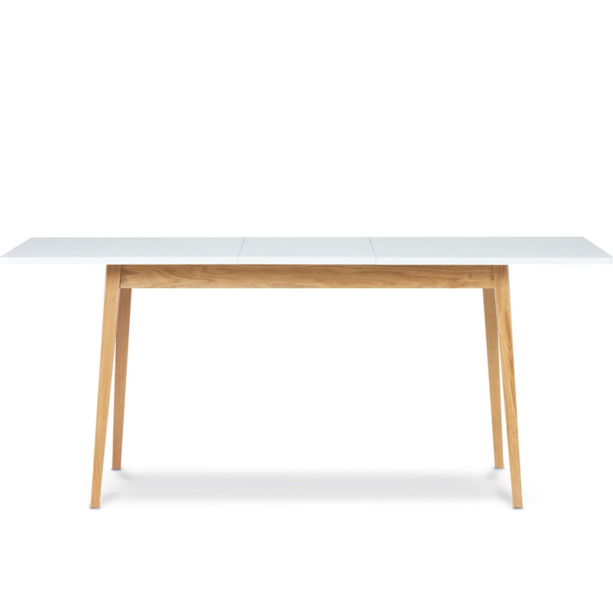 KONSIMO FRISK Biały rozkładany stół skandynawski