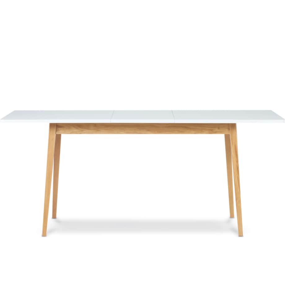 KONSIMO FRISK Biały rozkładany stół skandynawski