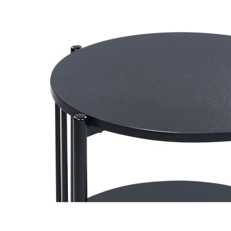 Stolik pomocniczy czarny OREANA