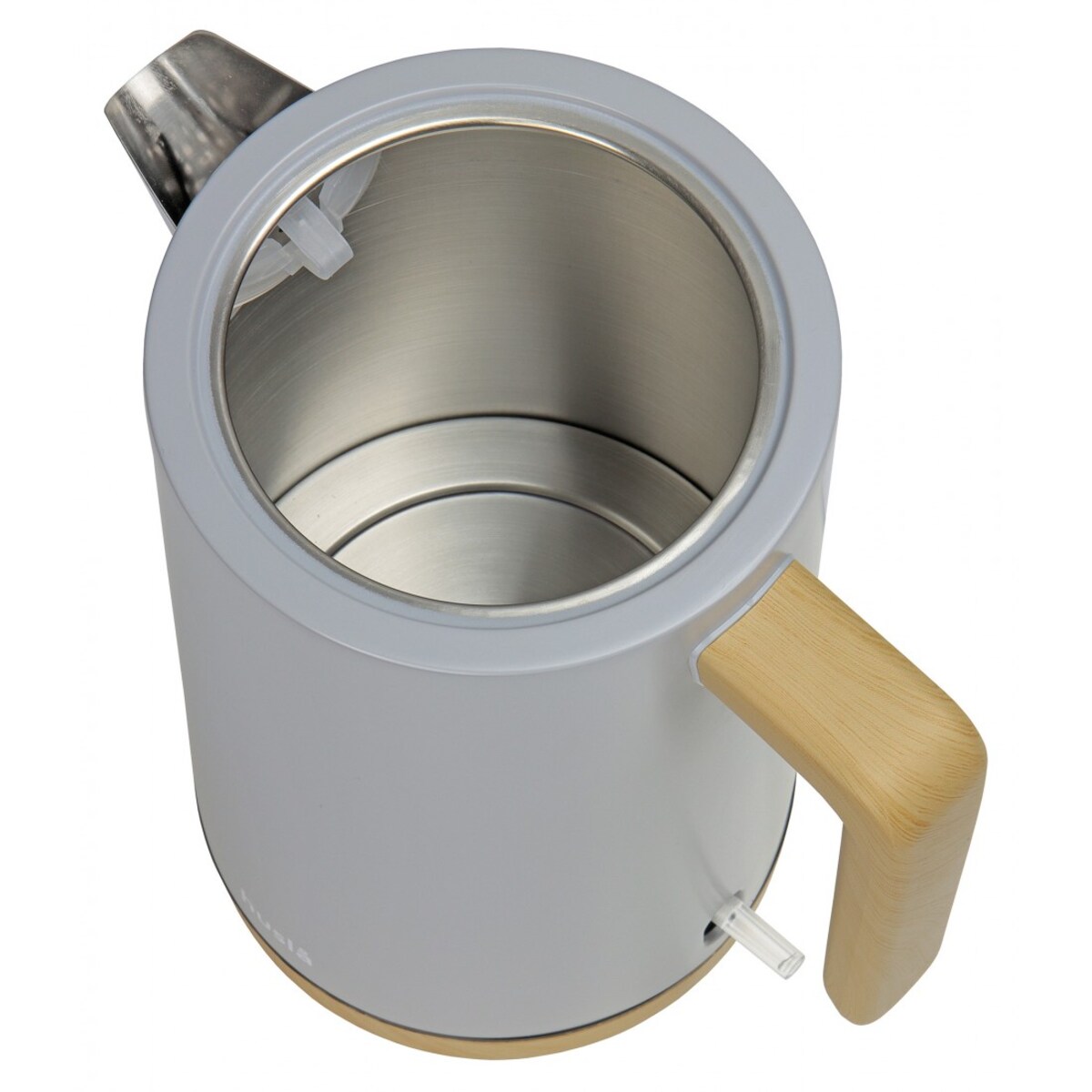 Czajnik elektryczny 1,5L szary HUSLA