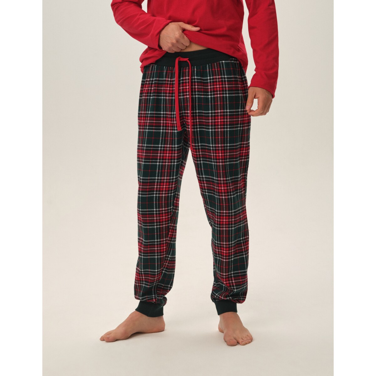 Piżama Honest 41914-33X Czerwona Czerwony, XL