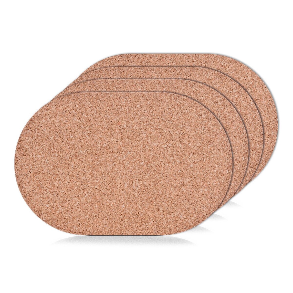 Podkładki korkowe na stół - 4 sztuki w komplecie, ZELLER