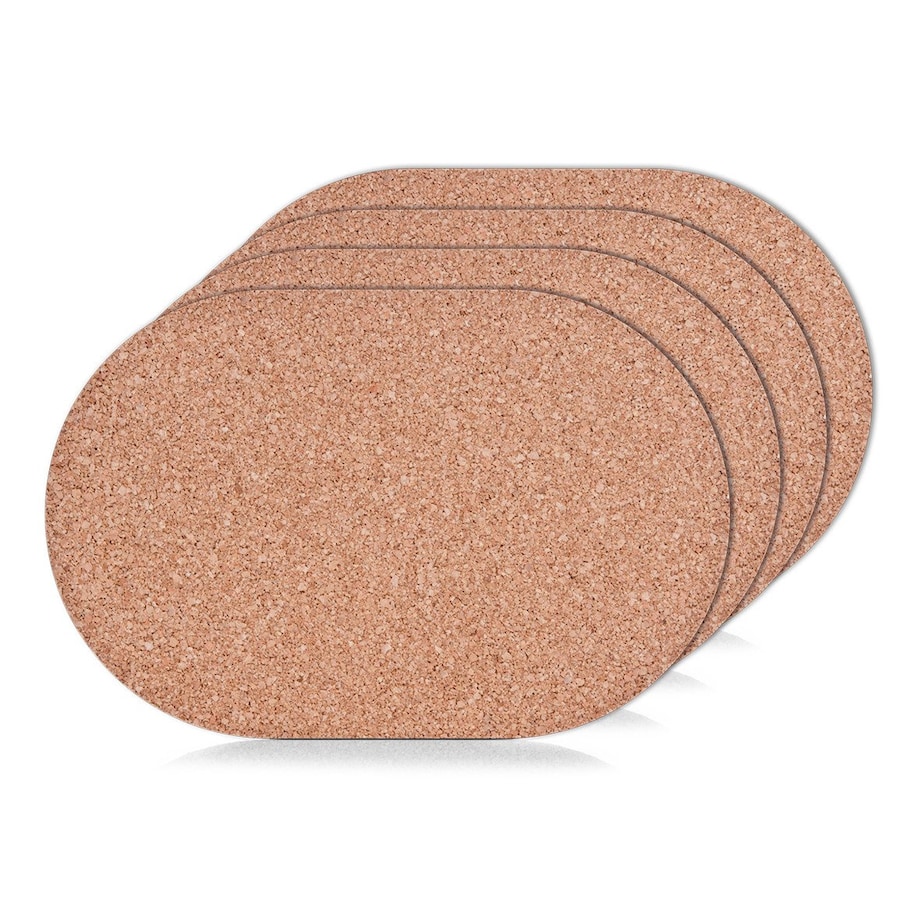 Podkładki korkowe na stół - 4 sztuki w komplecie, ZELLER
