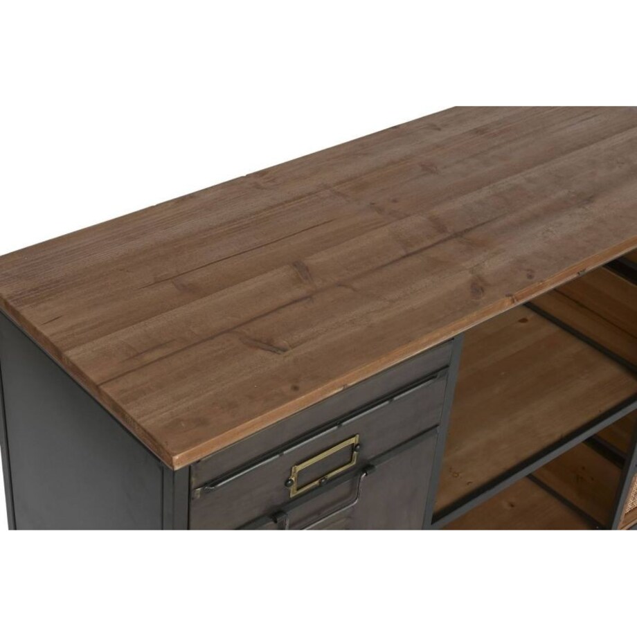 Komoda industrialna na kółkach 104 cm