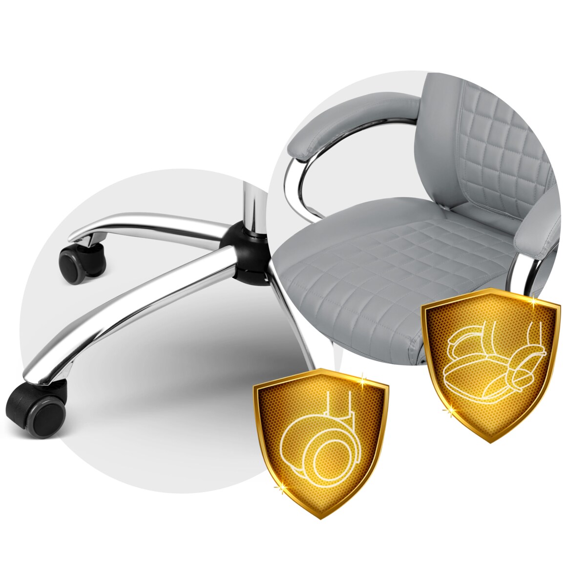 Fotel biurowy gabinetowy krzesło biurowe Sofotel Batory