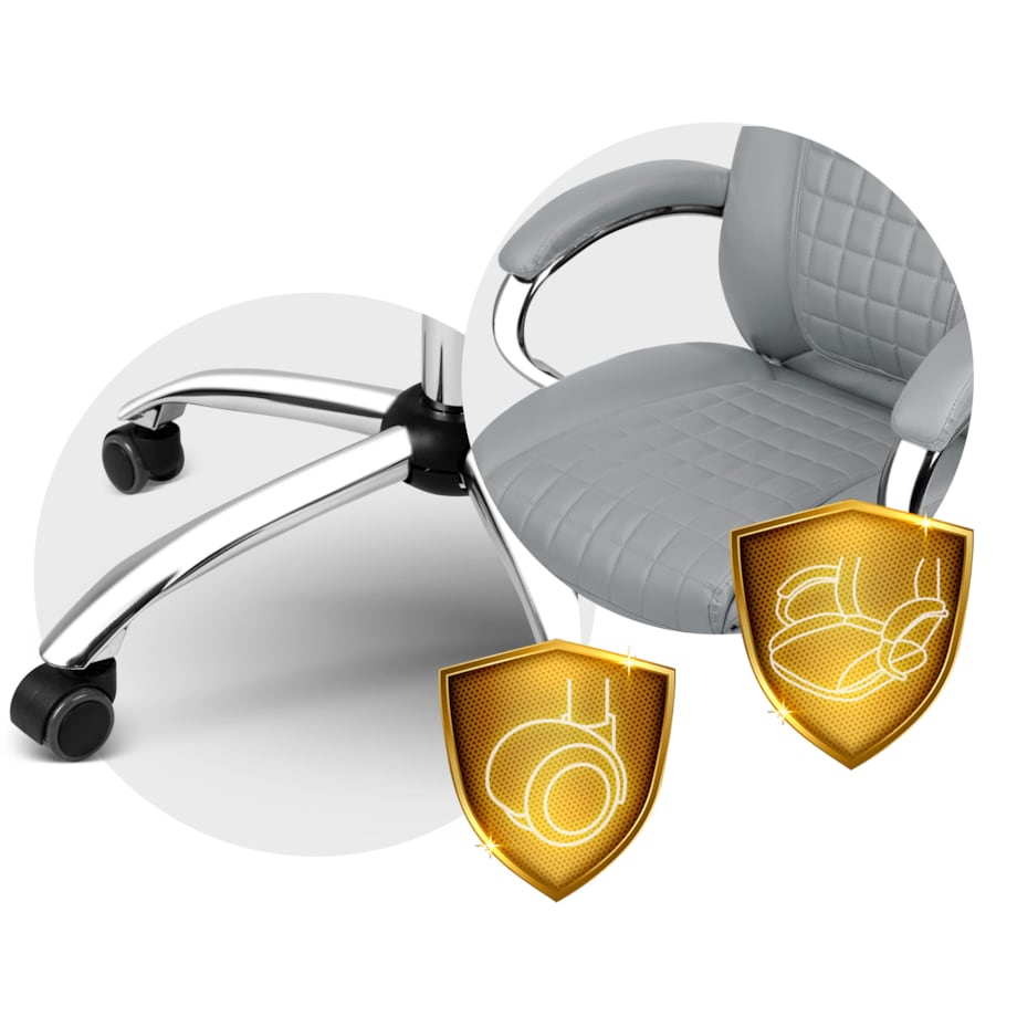 Fotel biurowy gabinetowy krzesło biurowe Sofotel Batory