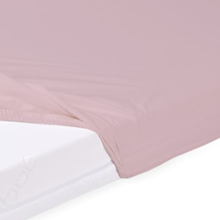 Prześcieradło 90x180 BAMBOO PAN MATERAC YOUNG różowe nieprzemakalne